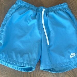 Nike Men's Athletic Sky Blue Shorts Medium